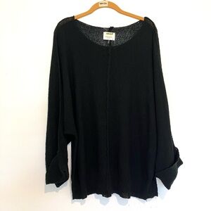 ANDREE by UNIT Black Open Knit Sweater M/L